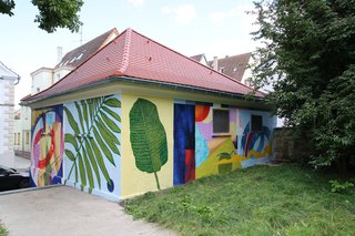 Graffiti Feuerbach Linzerstraße