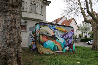 Graffiti Hohewartstraße