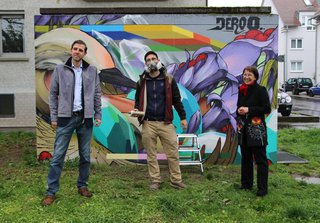 Graffiti Hohewartstraße