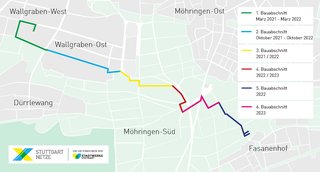 Das gesamte Projekt ist in sechs Bauabschnitte aufgeteilt. SN_PM_Vaihingen_Karte.jpg