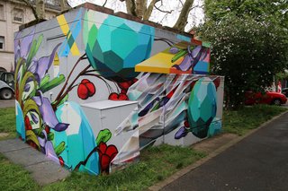 Graffiti Hohewartstraße